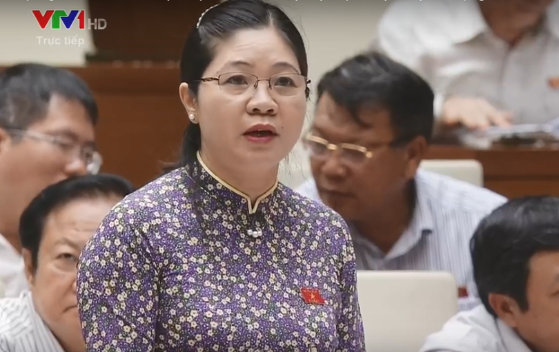 Đại biểu Leo Thị Lịch, đoàn Lạng Sơn