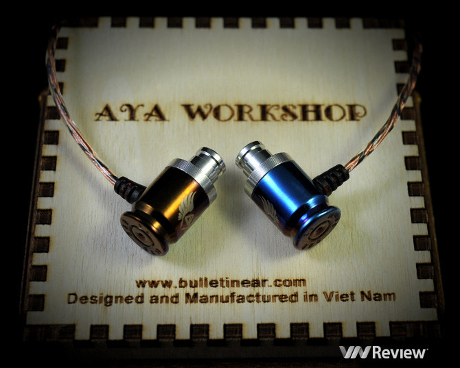 Đánh giá chi tiết AYA, tai nghe vỏ đạn “Made in Vietnam“ ảnh 4 Với thiết kế có thể thu hút sự chú ý của tất cả mọi người - vỏ đạn Makarov, tai nghe AYA MK II còn mang trong mình chất âm khá tốt trong phân khúc tai nghe cao cấp giá siêu rẻ.