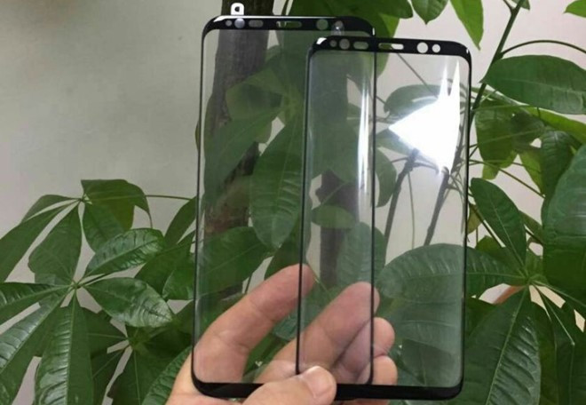 Hình ảnh được xem là tấm nền màn hình của Galaxy S8.