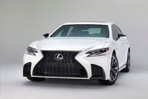 Lexus gia nhập cuộc đua sedan hạng sang tính năng cao với biến thể F Sport phát triển dựa trên LS 500 thế hệ mới.