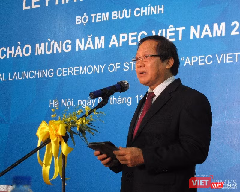 Bộ tem chào mừng APEC khẳng định vai trò, tầm nhìn chiến lược của Việt Nam ảnh 1