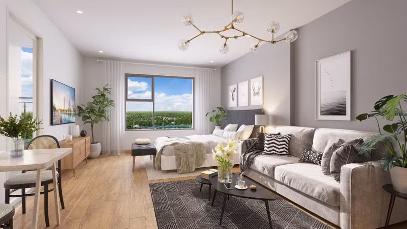 Các căn hộ Studio được thiết kế thông minh cùng không gian mở, tối ưu công năng sử dụng, đang là xu thế chọn nhà của các bạn trẻ Việt.