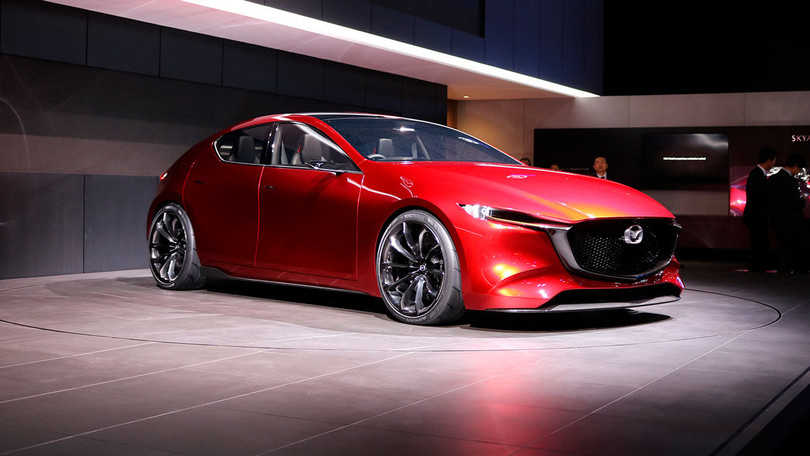 Những năm gần đây, Mazda không chỉ sản xuất ra những chiếc concept mang tính phô diễn mà còn nhanh chóng biến nó thành mẫu xe thương mại. (Ảnh minh họa: Mazda KAI Concept)