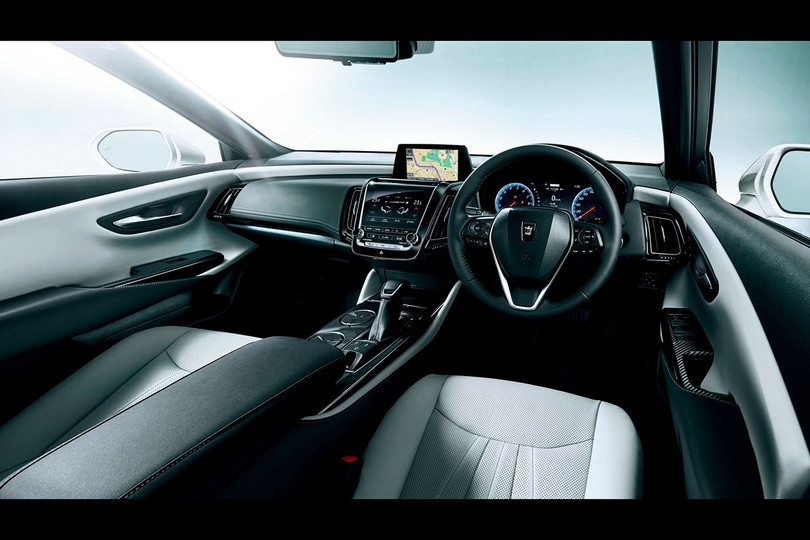 Nội thất tối giản nút bấm nhưng rất hiện đại nhờ sử dụng hoàn toàn bằng màn hình cảm ứng.