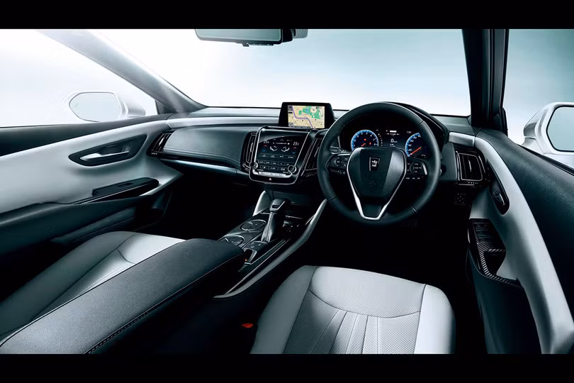 Nội thất tối giản nút bấm nhưng rất hiện đại nhờ sử dụng hoàn toàn bằng màn hình cảm ứng.