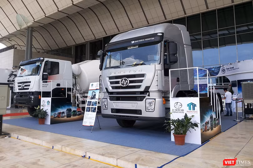 Khu trưng bày của dòng xe thương mại HongYan Truck