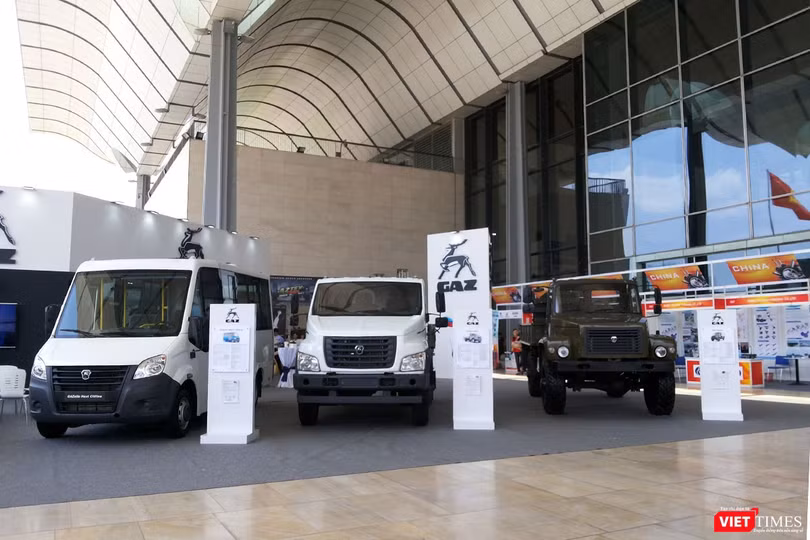 Thương hiệu xe thương mại Gaz của Nga lần đầu tiên góp mặt tại triển lãm Vietnam AutoExpo