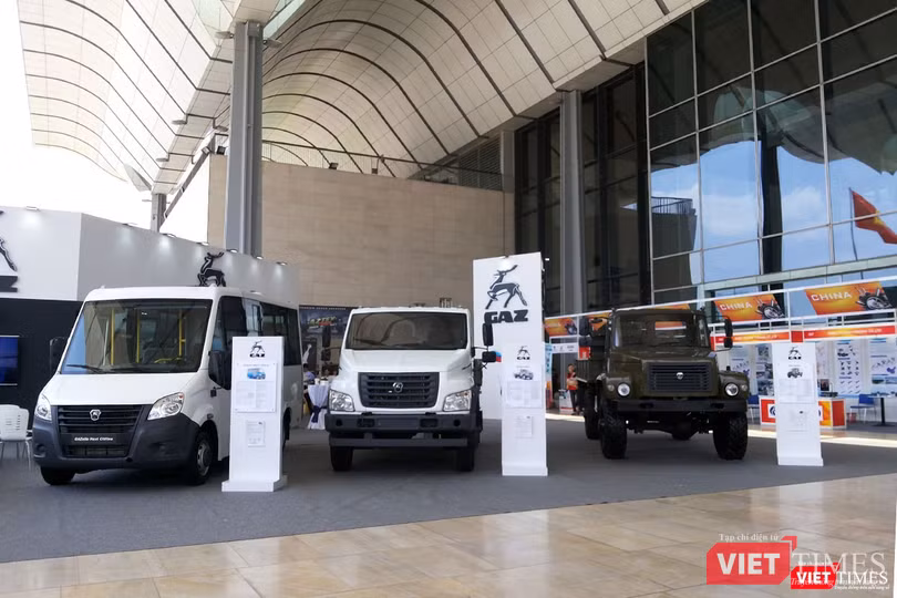 Thương hiệu xe thương mại Gaz của Nga lần đầu tiên góp mặt tại triển lãm Vietnam AutoExpo
