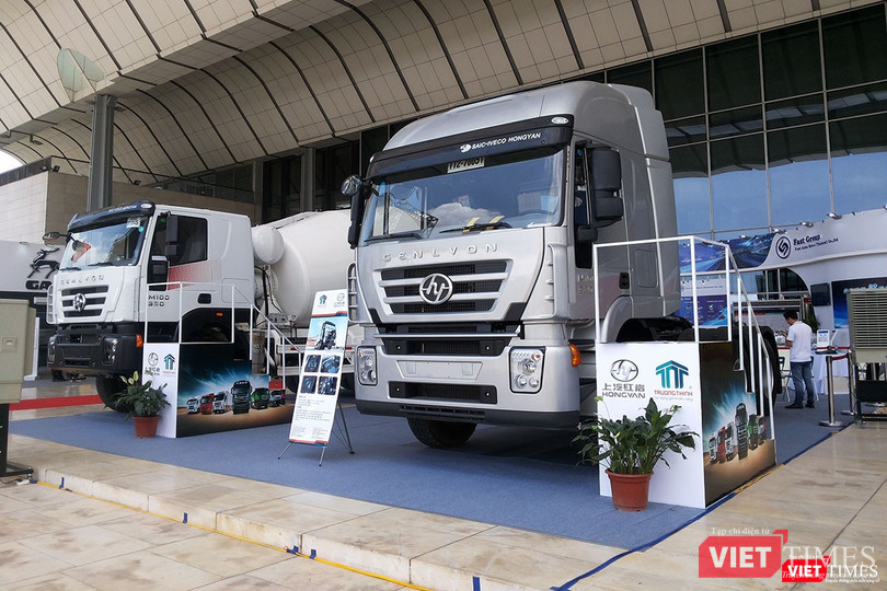 Khu trưng bày của dòng xe thương mại HongYan Truck