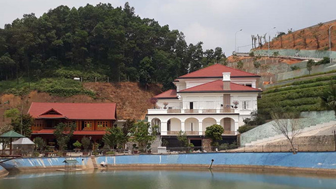 "Biệt phủ" của ông Phạm Sỹ Quý