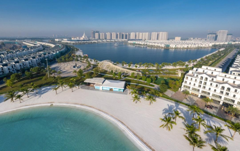 “Bộ tứ sắc xanh” độc đáo làm nên thương hiệu của thành phố biển hồ Vinhomes Ocean Park