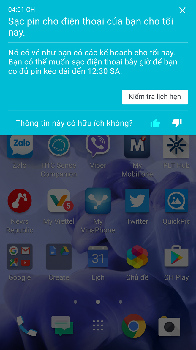 Lời nhắc sạc điện thoại trước khi có cuộc hẹn trễ vào buổi tối. Lời nhắc sạc điện thoại trước khi có cuộc hẹn trễ vào buổi tối.