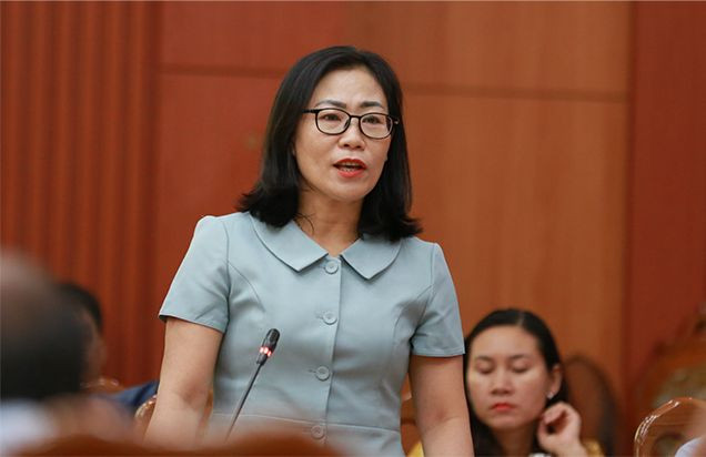 Bà Phan Thị Thanh Thảo, Phó Giám đốc Sở Tài chính tỉnh Quảng Nam