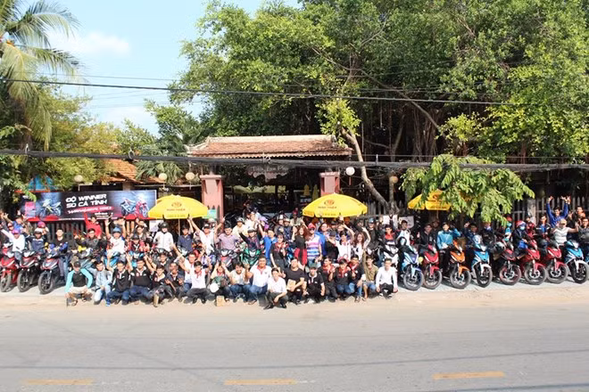 Trong chuỗi sự kiện do Honda Việt Nam tổ chức, Tiền Giang lập kỷ lục nhiều CLB tham gia nhất vào ngày 5/3 với 5 đại diện: Tiền Giang, Tây Ninh, Cần Thơ, Bến Tre, Trà Vinh.