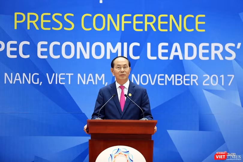 Chủ tịch nước Trần Đại Quang tại APEC 2017 - Ảnh: Hồ Xuân Mai 
