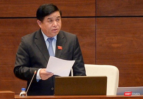 Bộ trưởng Bộ KH&ĐTT Nguyễn Chí Dũng