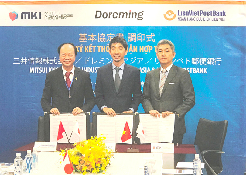 LienVietPosBank ký thỏa thuận hợp tác với 2 đối tác Nhật Bản ảnh 1