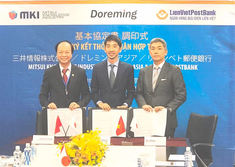 LienVietPosBank ký thỏa thuận hợp tác với 2 đối tác Nhật Bản ảnh 1