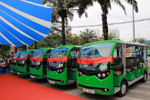 Xe buýt điện của TP. HCM