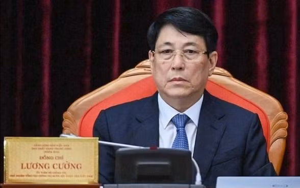 Đại tướng Lương Cường giữ chức vụ Thường trực Ban Bí thư - Ảnh: VGP/Nhật Bắc