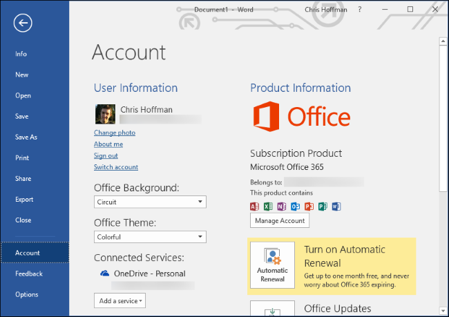 Sự khác nhau giữa Office 365 và Office 2016 ảnh 3 Sự khác nhau giữa Office 365 và Office 2016 ảnh 3