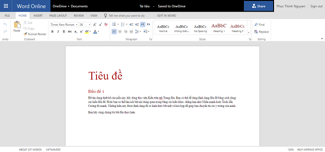 Sự khác nhau giữa Office 365 và Office 2016 ảnh 9 Sự khác nhau giữa Office 365 và Office 2016 ảnh 9