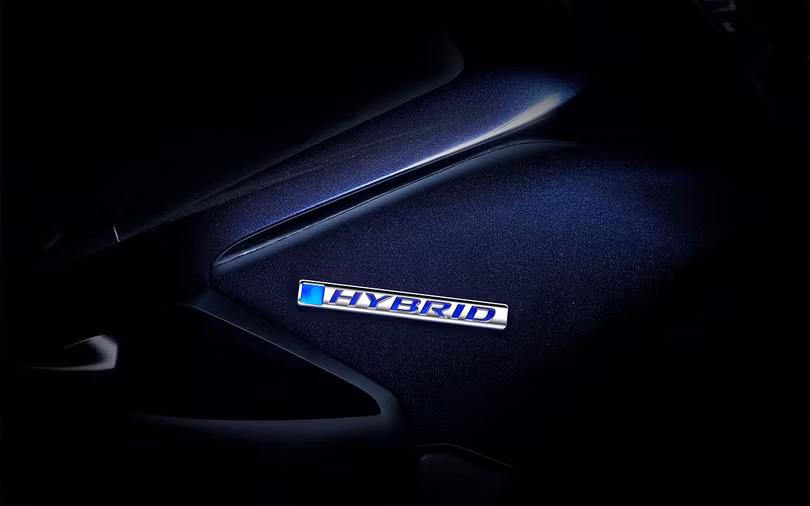 Logo Hybrid được thiết kế dạng 3D