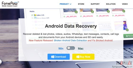 2 cách khôi phục tin nhắn đã xóa trên smartphone ảnh 1 2 cách khôi phục tin nhắn đã xóa trên smartphone ảnh 1