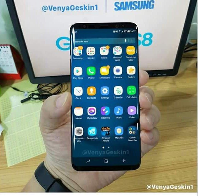 Bản thiết kế Galaxy S8 với màn hình Infinity Display ảnh 3