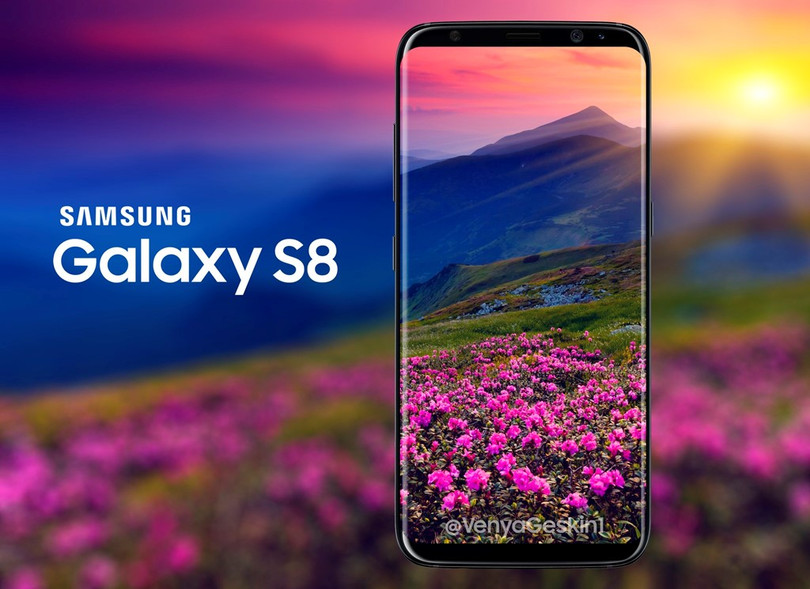 Bản thiết kế Galaxy S8 với màn hình Infinity Display ảnh 1
