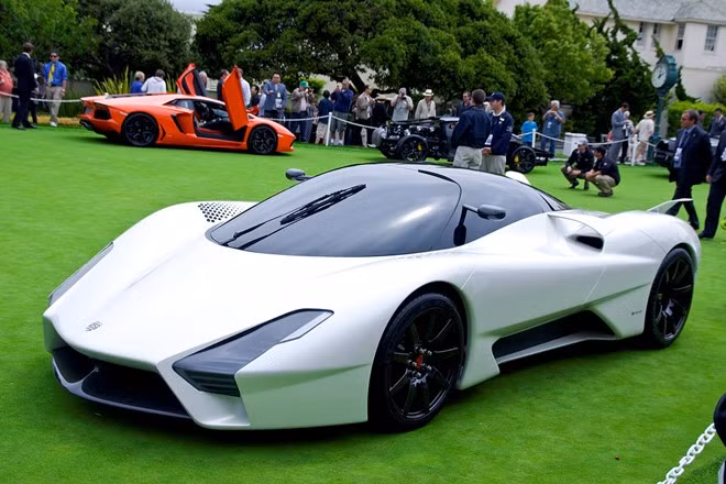 Khó khăn về tài chính khiến SSC Tuatara vẫn chưa được sản xuất số lượng lớn. Ảnh: Flickr.