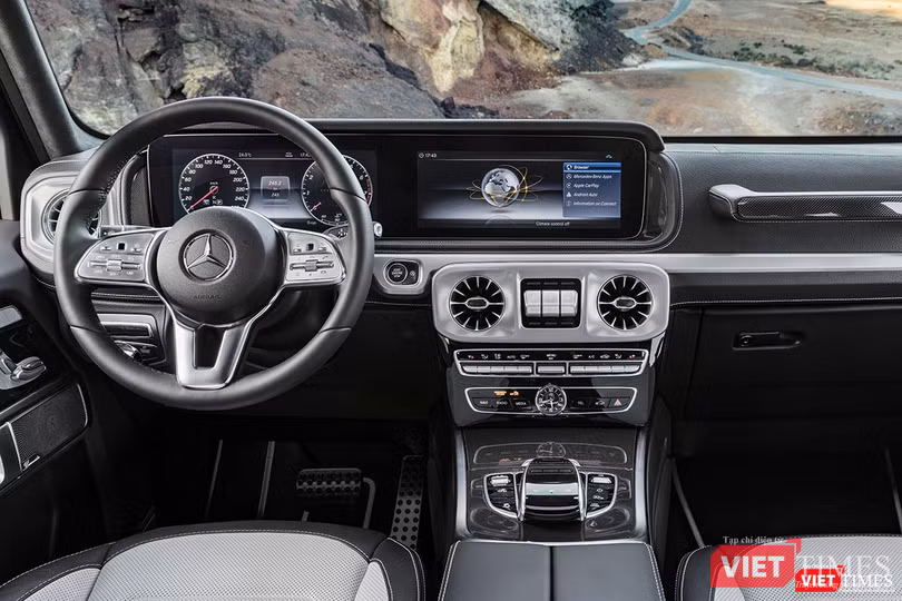 Nội thất của G-Class 2019 đã được nâng lên một tầm cao mới