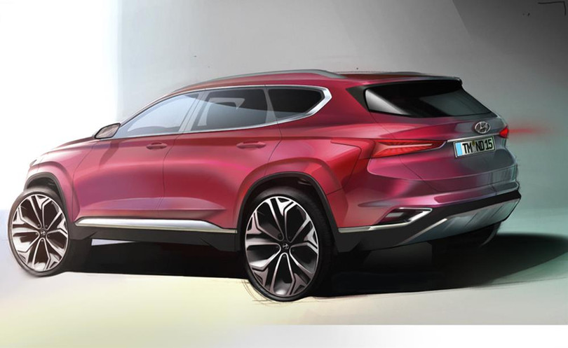 Hyundai công bố những hình ảnh đầu tiên của Santa Fe thế hệ mới ảnh 2