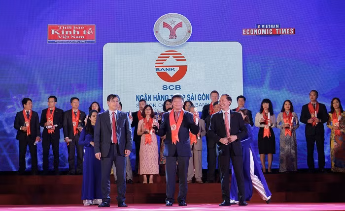 SCB 06 năm liền đạt danh hiệu “Thương hiệu mạnh Việt Nam”