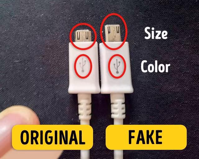 Mẹo nhận biết điện thoại, phụ kiện hàng giả/hàng nhái một cách dễ dàng ảnh 7