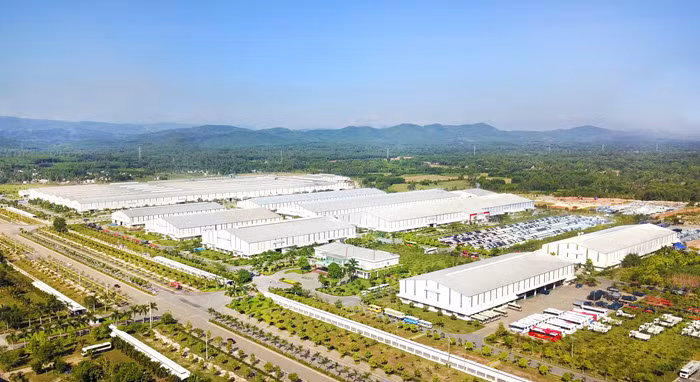 Tổng quan khối các nhà máy SX Linh kiện phụ tùng Thaco 