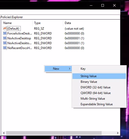 Ẩn tùy chọn thiết lập trong Settings của Windows 10 ảnh 3 Ẩn tùy chọn thiết lập trong Settings của Windows 10 ảnh 3