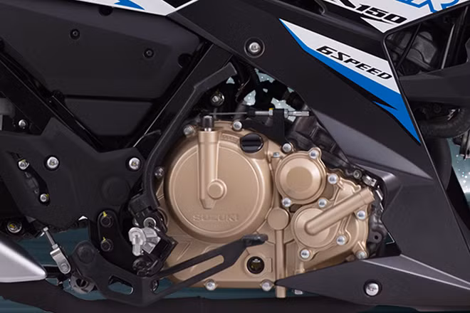 Suzuki Raider R150 Fi có động cơ mạnh, tăng tốc nhanh.