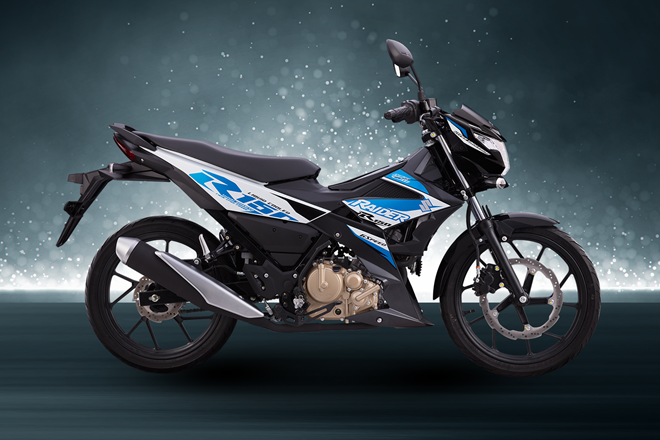 Suzuki Raider R150 Fi có kiểu dáng năng động, thể thao. 