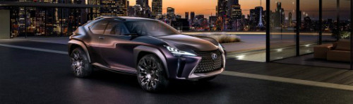 Mô hình Lexus UX.