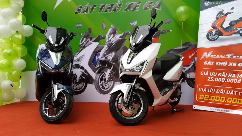 Cùng với VinFast, Pega đang cố gắng thay đổi suy nghĩ của người tiêu dùng về sản phẩm xe máy điện. (Ảnh: Ngô Minh)