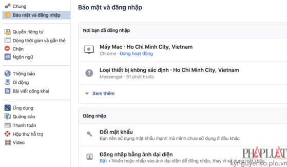 Cách đăng nhập Facebook không cần mật khẩu ảnh 1