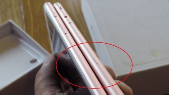 2 cách phân biệt iPhone 6S vỏ thật và vỏ lô ảnh 2 2 cách phân biệt iPhone 6S vỏ thật và vỏ lô ảnh 2