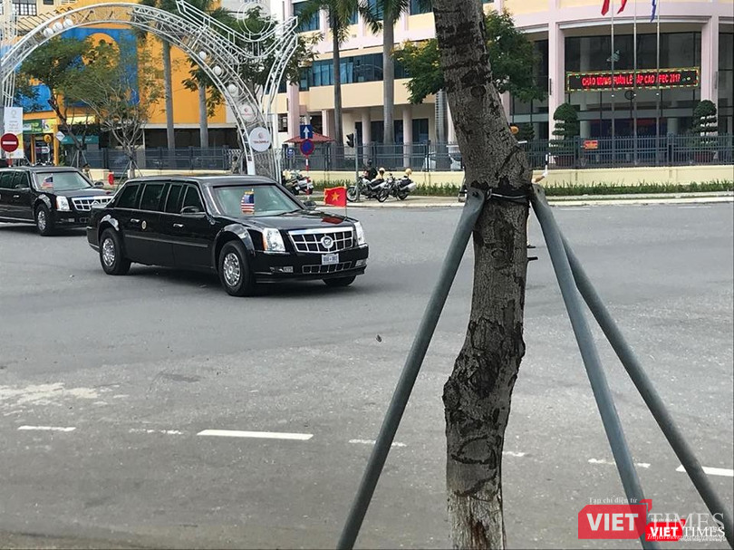 Lễ đón Tổng thống Mỹ Donald Trump đến Đà Nẵng dự Tuần lễ cấp cao APEC ảnh 29