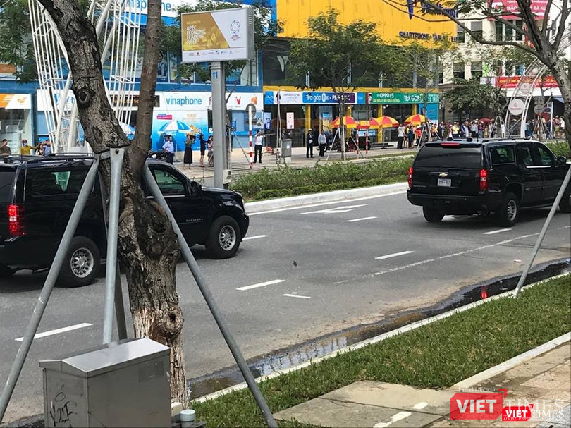 Lễ đón Tổng thống Mỹ Donald Trump đến Đà Nẵng dự Tuần lễ cấp cao APEC ảnh 23