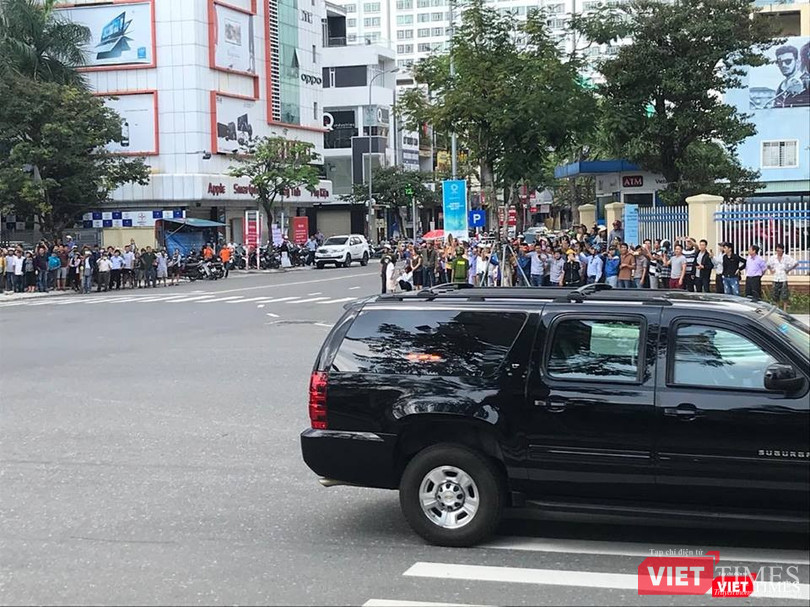 Lễ đón Tổng thống Mỹ Donald Trump đến Đà Nẵng dự Tuần lễ cấp cao APEC ảnh 24