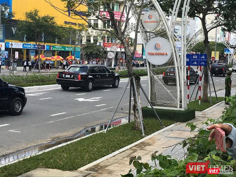 Lễ đón Tổng thống Mỹ Donald Trump đến Đà Nẵng dự Tuần lễ cấp cao APEC ảnh 26