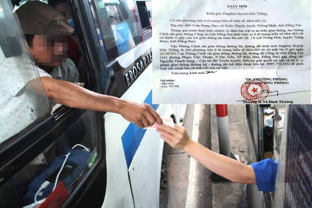 Từ giấy mời của Phòng CSGT Đường bộ - Đường sắt Đồng Nai, dư luận thắc mắc về lý lịch của Thượng tá Võ Đình Thường 