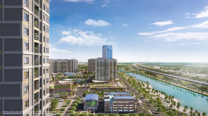 Skyline view đầy ngoạn mục tại The Zurich