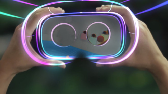 Bộ kính thực tế ảo mới được ra mắt của Google. 